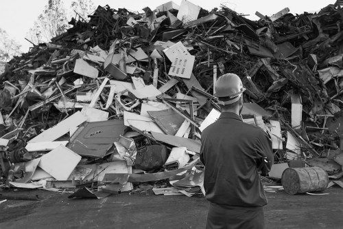 Business waste removal services in Blackwall